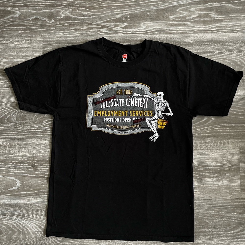 Cemetery Employment Services Graphic Tee
